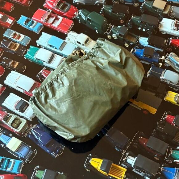 Von Lengerke & Antoine Rain Poncho Vintage Army Military 1940s 1960s WW2 Capone - Picture 5 of 7